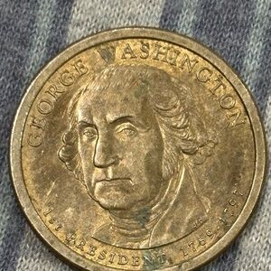 Collectible Gold-Toned Liberty Coin